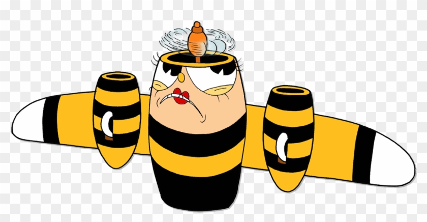 Bee Plane - Cuphead Rumor Honeybottoms Plane #356309