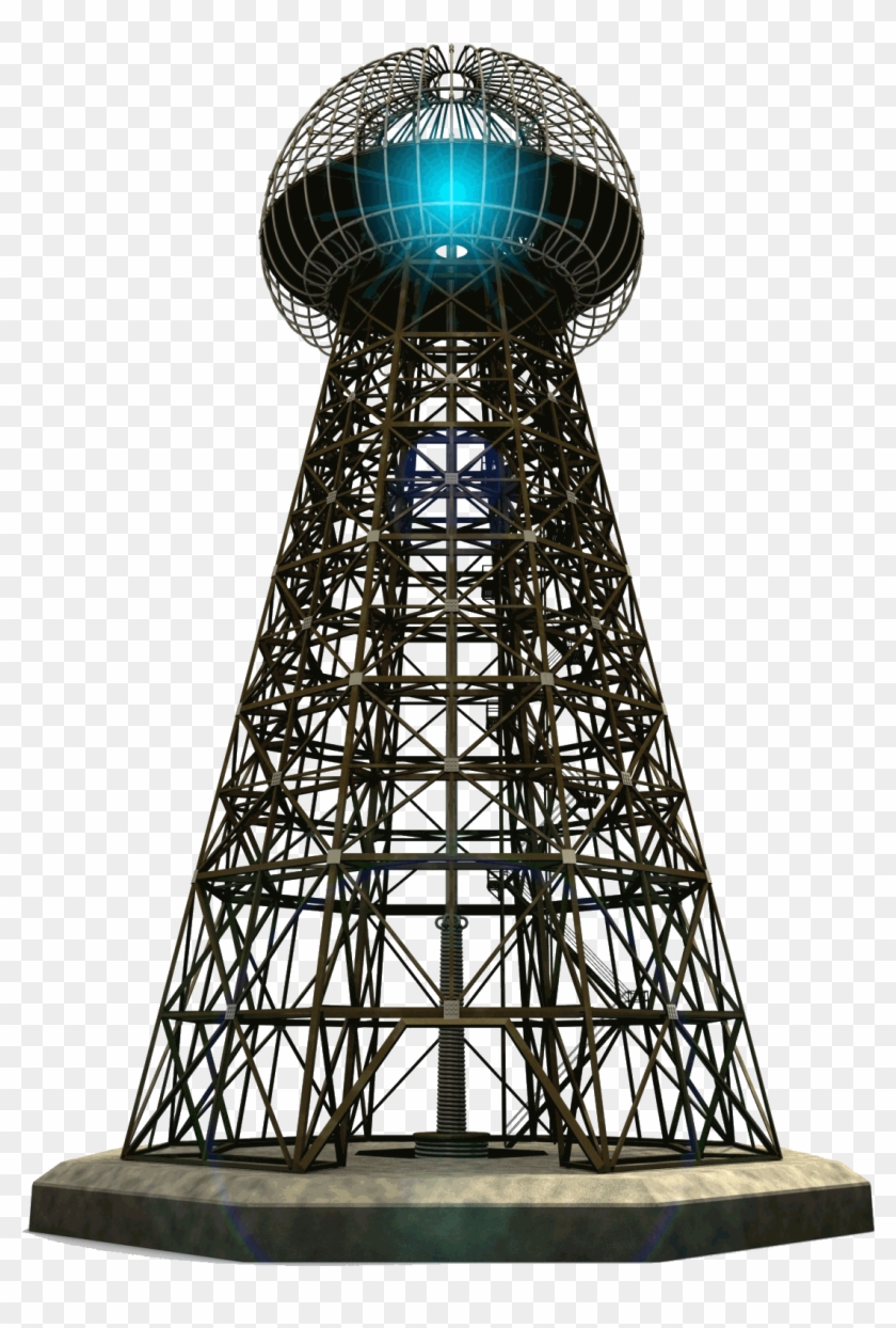 Nikola Tesla Inventions, Transmitter, Render By Leo - Tesla Tower #356359