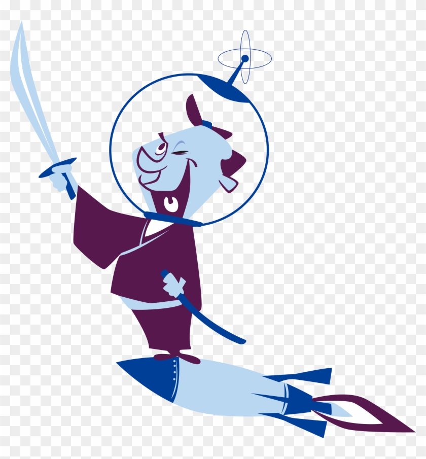 Samurai Cartoon Illustration - Samurai Cartoon Illustration #357038