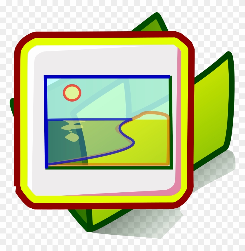 Icon, Folder, Beach, Theme, Picture - Clip Art #357554