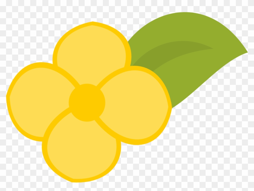 Yellow Flower Clip Art - Clip Art #358037