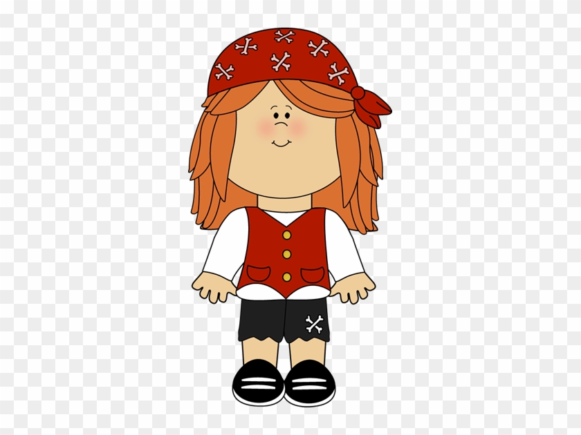 Here You Can See The Pirate Clipart Collection - Pirate Girl And Boy Clipart #358395