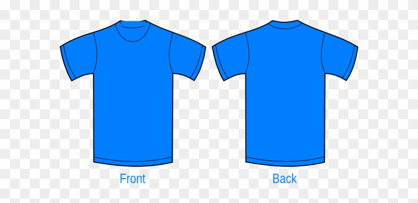 Plain Sky Blue Shirt Clip Art - Light Blue Shirt Plain #359477