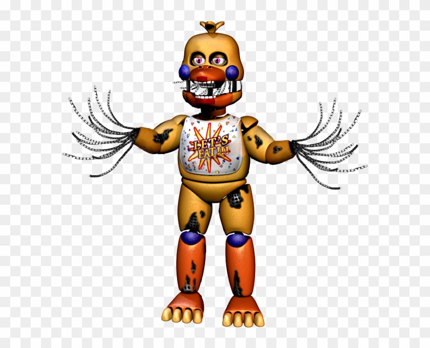 Rockstar Withered Chica By 133alexander - Fnaf Rockstar Chica #359655