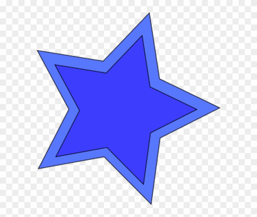 Large Yellow Star Clip Art Clipart - Blue And Yellow Star Clip Art #359902
