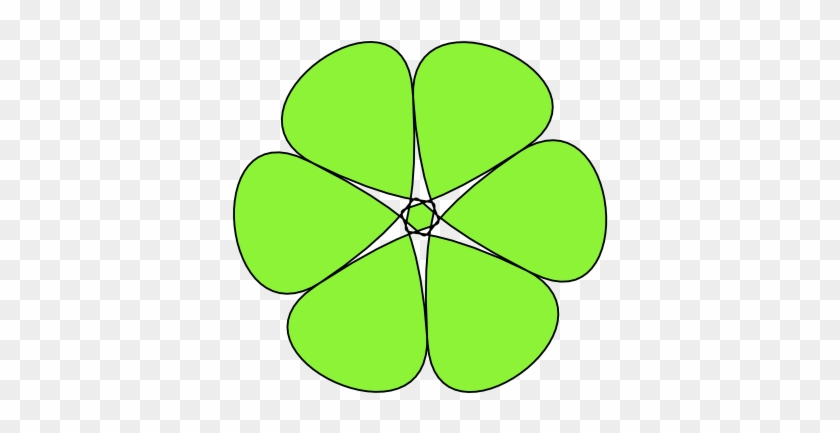 Light Green Flower Clip Art At Clker Com Vector Clip - Clip Art Green Flower #360062