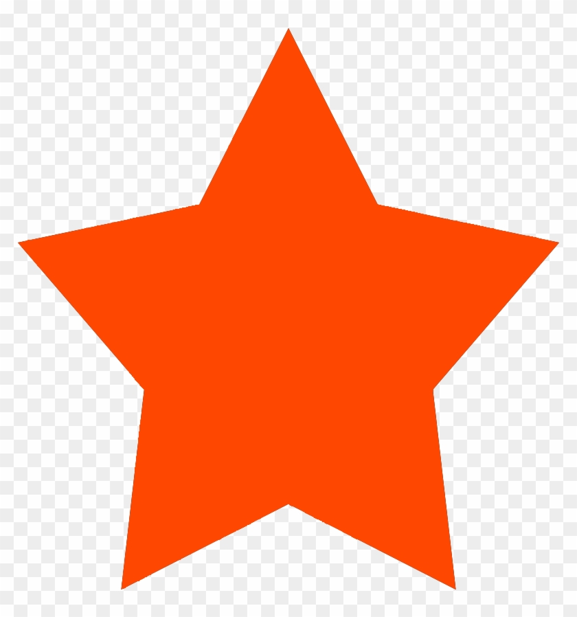 Star - Red Star Sticker #360401