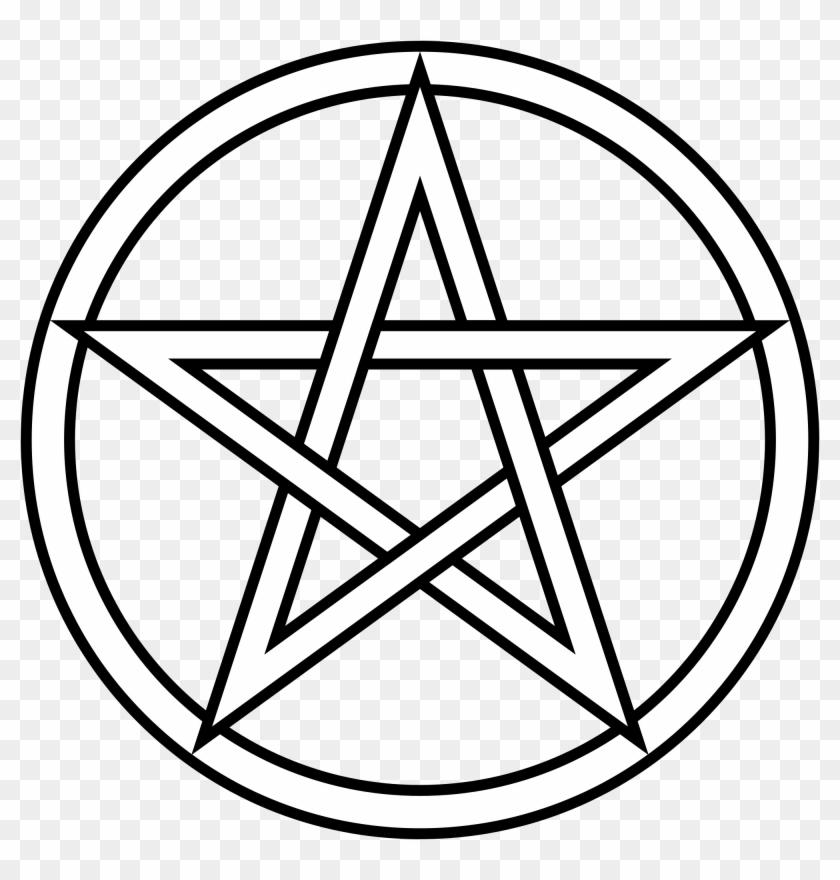 The Pentacle - White Pentagram Png #360539