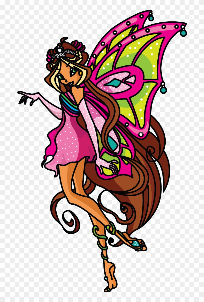 Flora, Winx, Step By Step Drawing Tutorial Http - Winx Draw Flora #361377