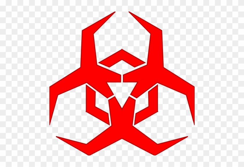 Malware Hazard Symbol Red Vector Image - Hacker Png #361417