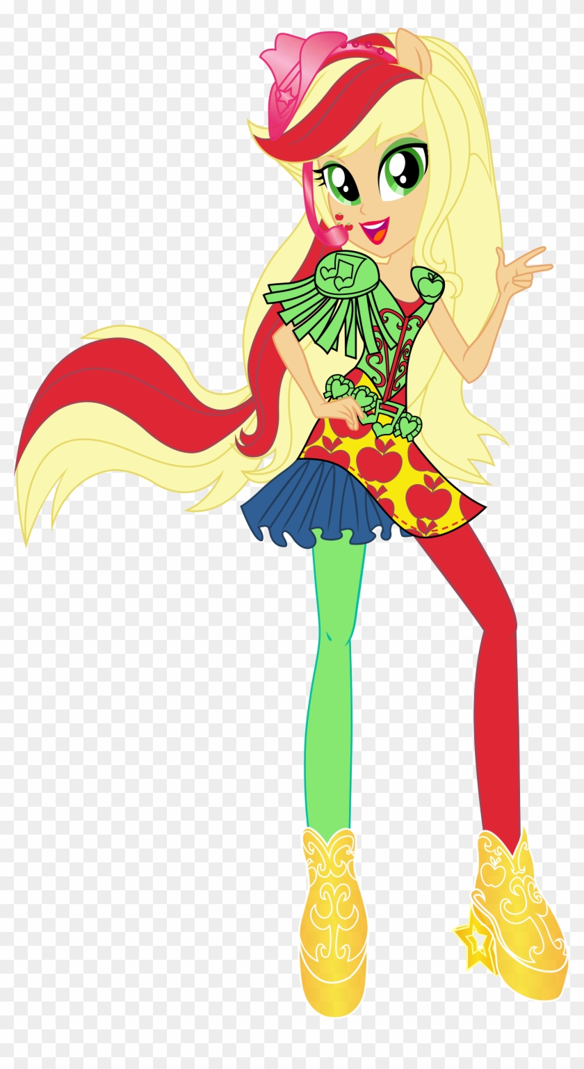 My Little Pony Equestria Girl Rainbow Rocks Applejack - My Little Pony Equestria Girl Rainbow Rocks Applejack #361567