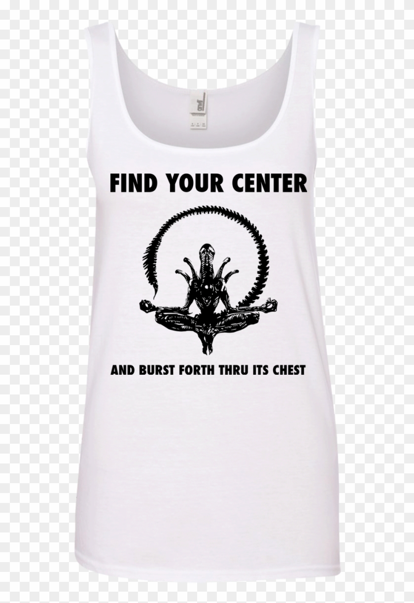 Find Your Center And Burst Forth Thru Its Chest Shirt, - Find Your Center And Burst Forth Through Its Chest #362123