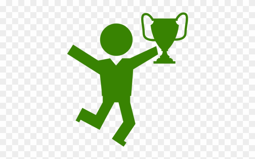 Every Walnut School Follows The Same Core Principles - Trophy With Student Outline #362480