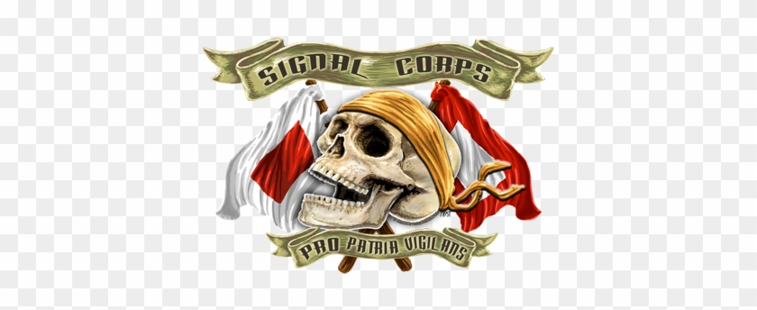 Amazon - Com - U - S - Army Signal Corps - Toys & Games - Signal Corps Skull #362766