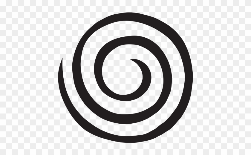 Circle Swirl Png Transparent Image - Black Circle Swirl Png #363223