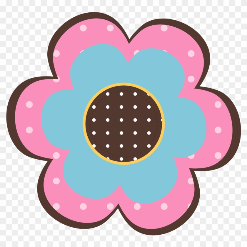 Photo By @duda-cavalcanti - Polka Dots Flower Clipart #363349