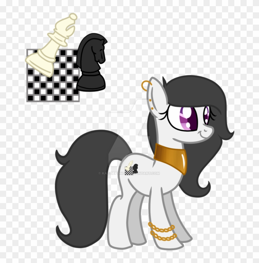 Chess Pony [closed] By Kazziepones - Cartoon #363446