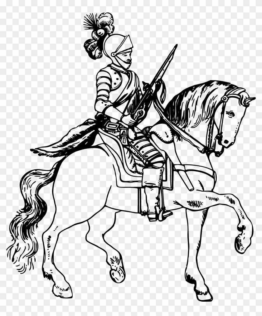Horse Knight Clip Art - Horse Knight Clip Art #364917