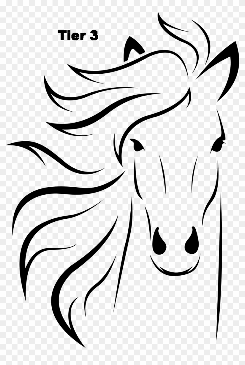 Animal Head - Adesivo De Parede Cavalo #364902