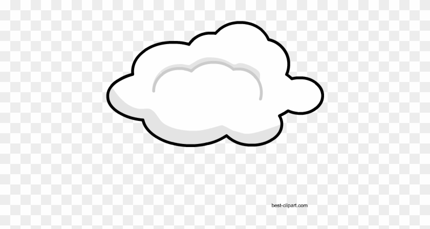Free White Cloud Clip Art Image Free - Clip Art #364950