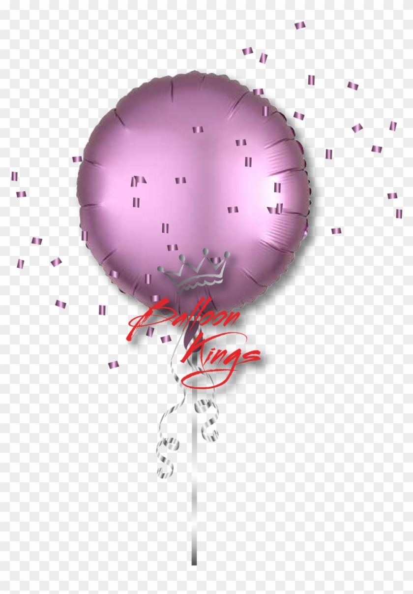 Satin Luxe Flamingo Round - Satin #365519