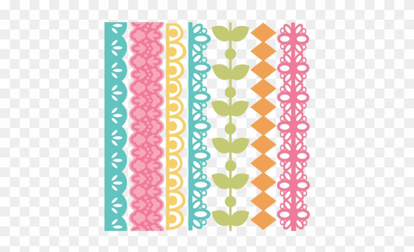 Spring Borders Set 2 Svg Files Svg Borders Border Svg - Svg Borders #365715