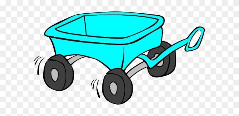 Wagon - Red Wagon Clip Art #366306
