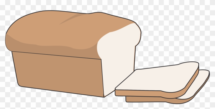 Bread - Clipart - Cartoon Loaf Of Bread #367185