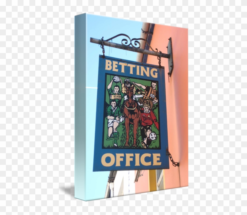 Gallery-wrapped Canvas Art Print 11 X 15 Entitled Betting #367207