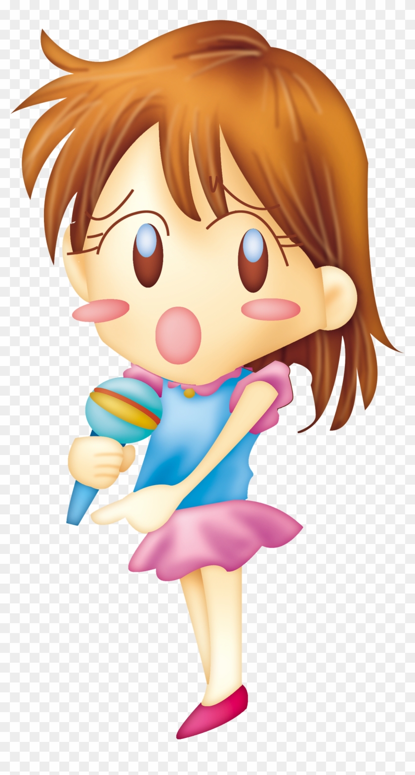 Gratis Animation - Singing Girl - Gratis Animation - Singing Girl #367749