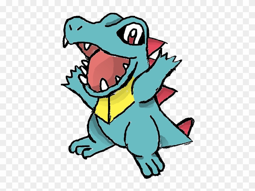 Totodile Drawing By Koolishmew - Drawing #367781