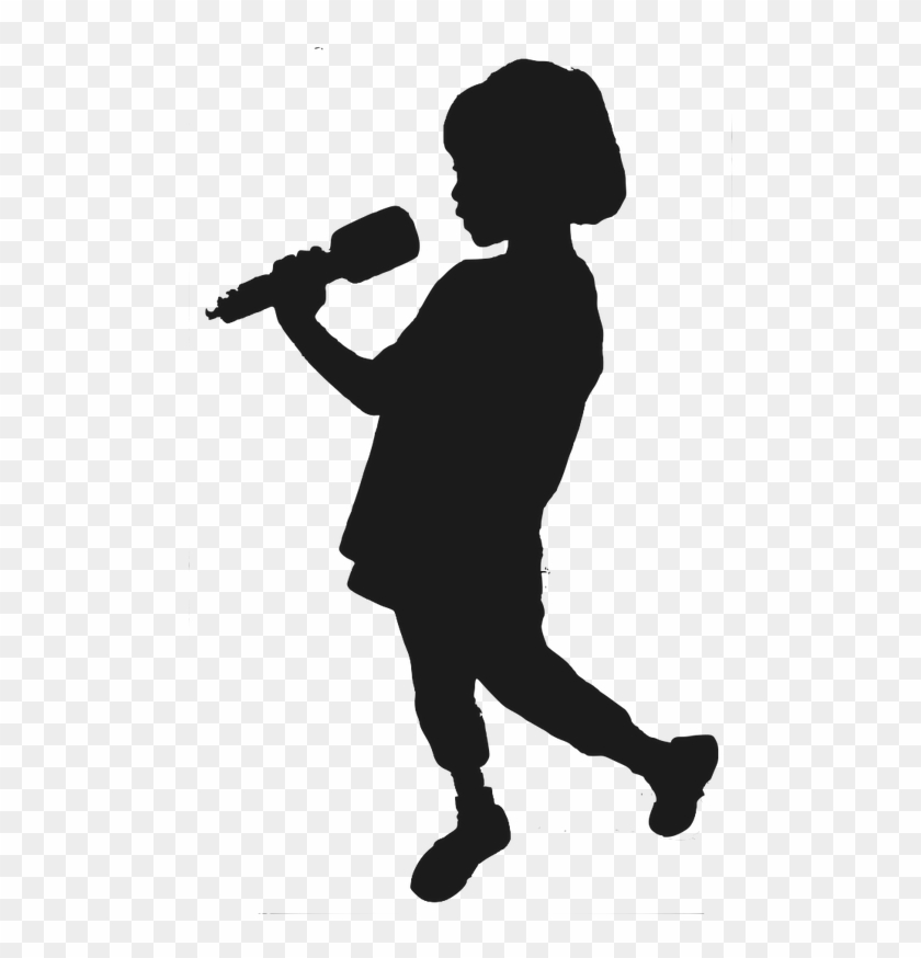 Picture - Girl Guitar Player Silhouette #368416