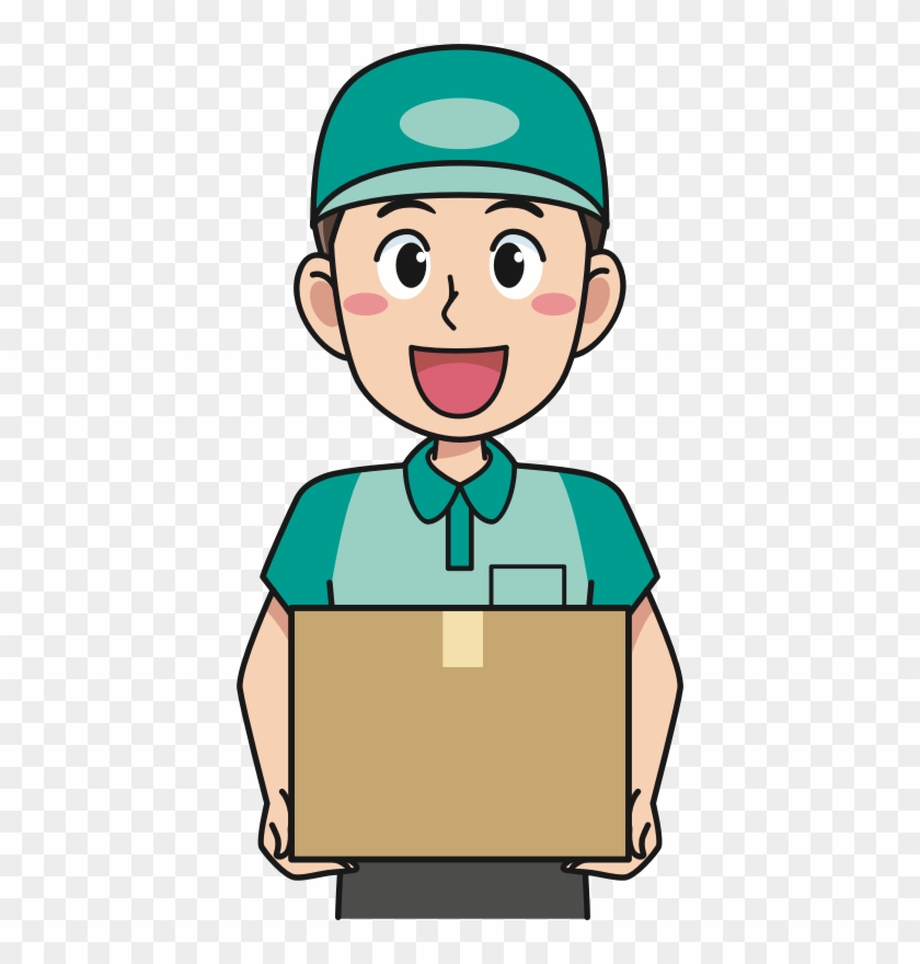 Medium Image - 無料 イラスト 配達 員 #368762