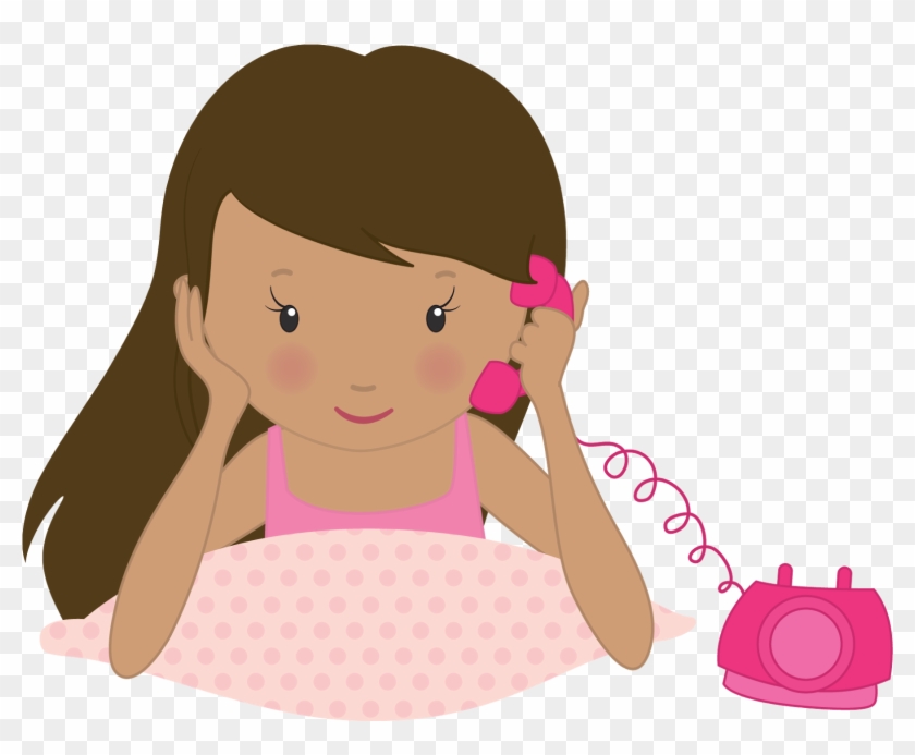 Clipart Amigas Al Teléfono - Party #368854