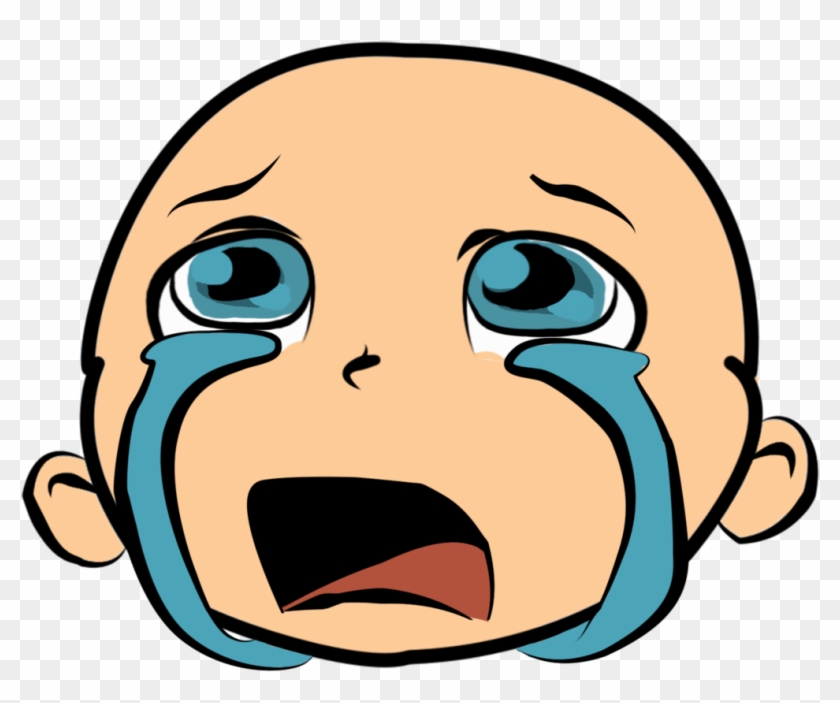 Crying Baby Clipart - Baby Crying Png Cartoon #369170