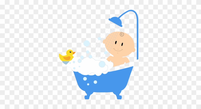 Bathtub Child Bathing Clip Art - Bathtub Child Bathing Clip Art #369917