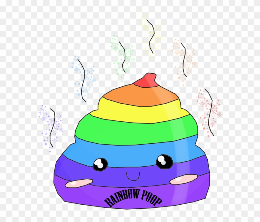 Rainbow Poop By Jeanmaster12 - Illustration #370129