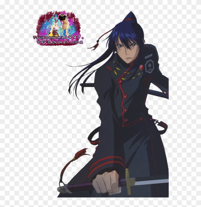 Kanda Render By Tsukishima1997 - D Gray Man Kanda #370184