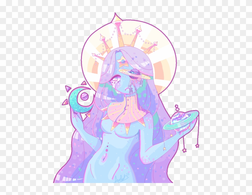 Galaxy Pastel Clipart - Pastel Cute Kawaii Guro #370576