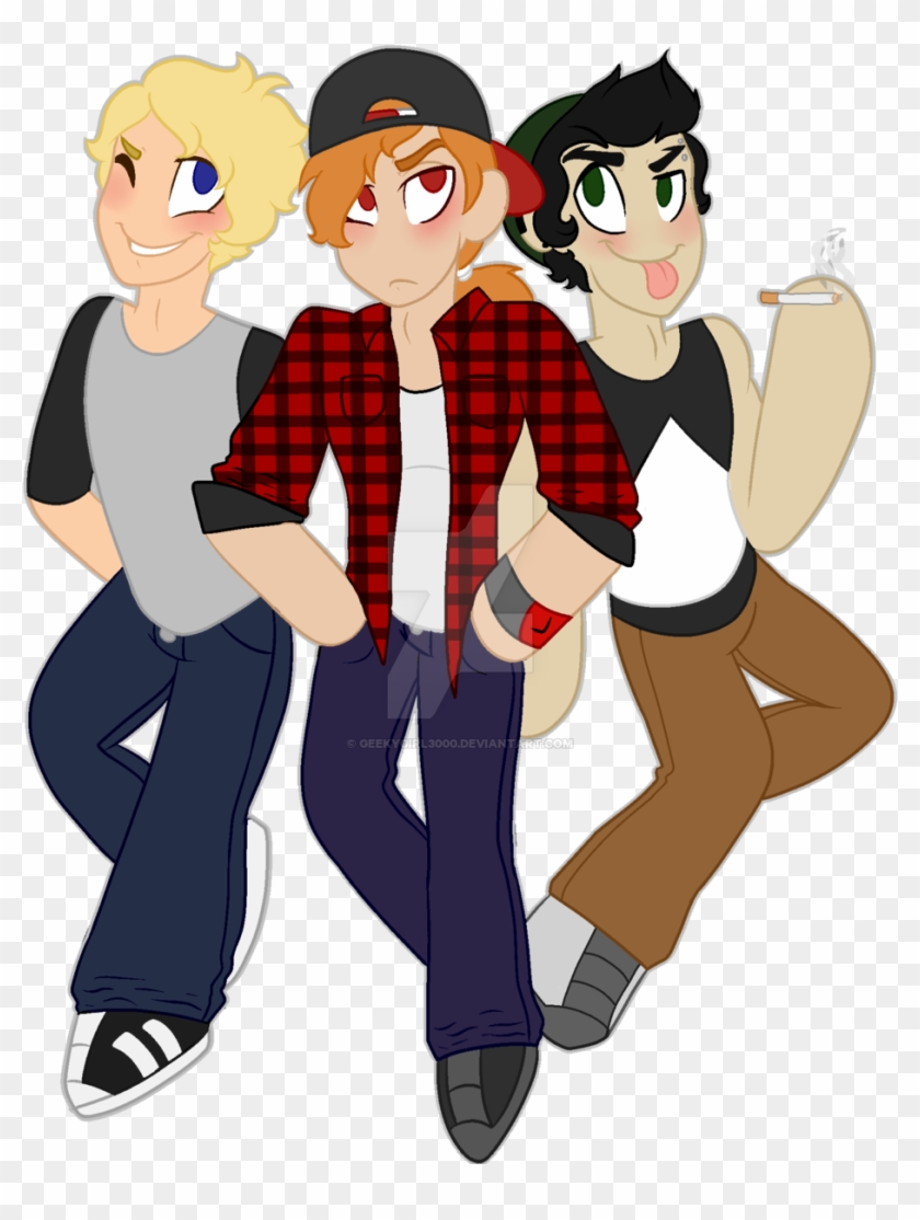 Rowdyruff Boys By Geekygirl3000 On Deviantart - Cartoon #370672