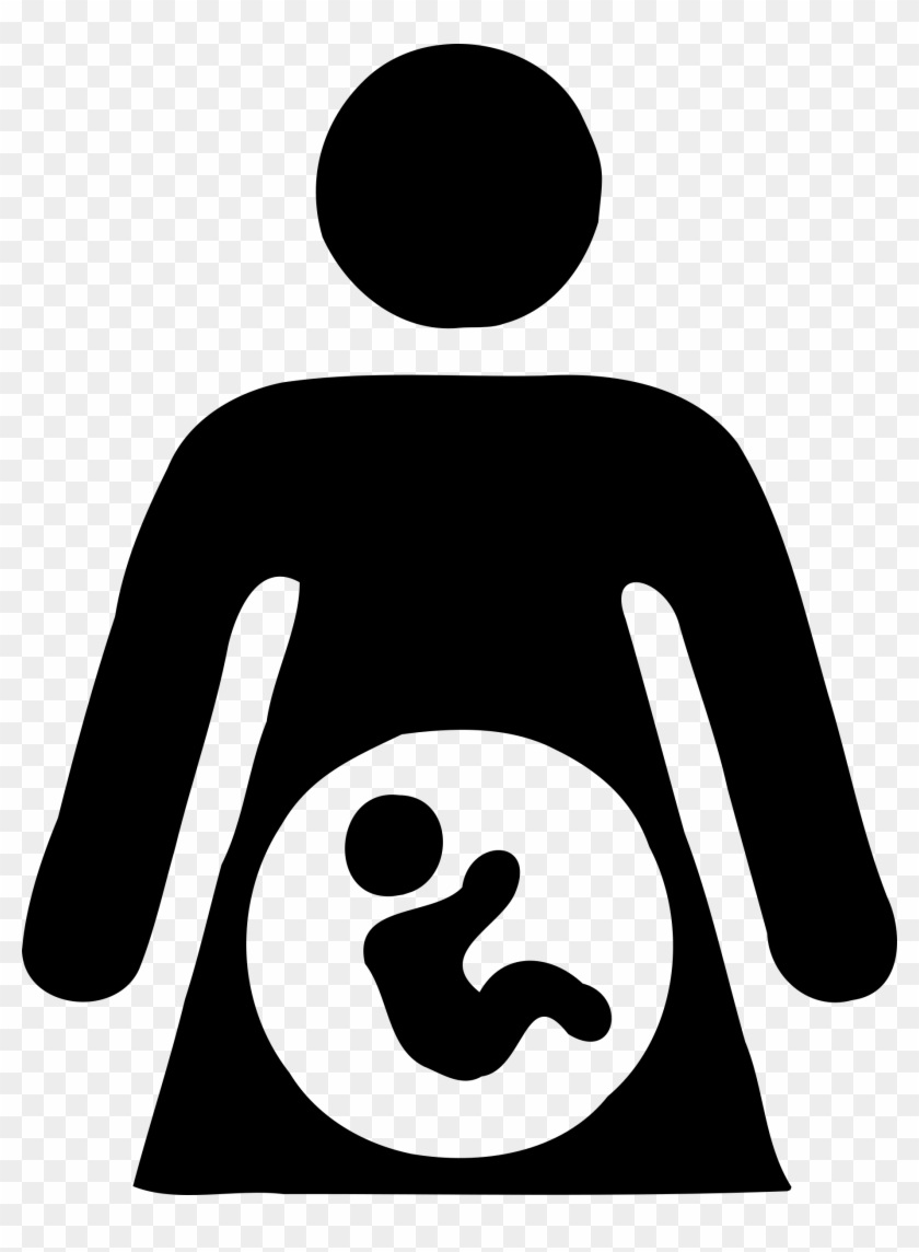 Pregnancy Clipart Pregnant - Pregnant Woman Clipart #371208