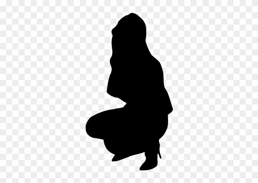 Woman Silhouette Clip Art - Clip Art #371216