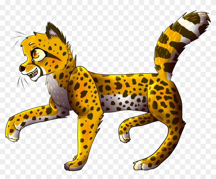 The - Cartoon Cheetah Transparent #371292