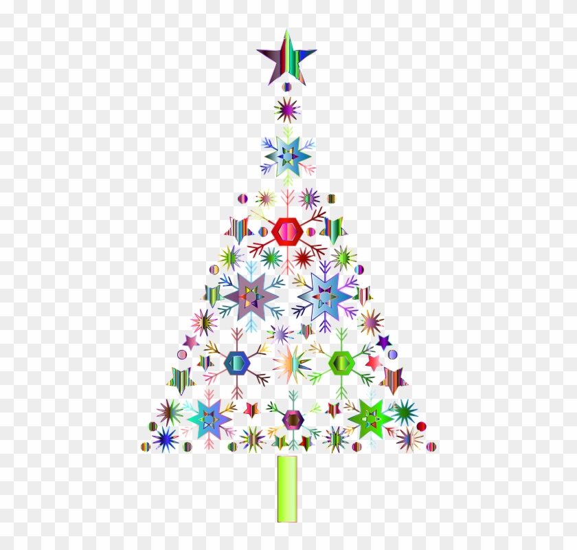 Colorful Christmas Cliparts - Christmas Tree #371306