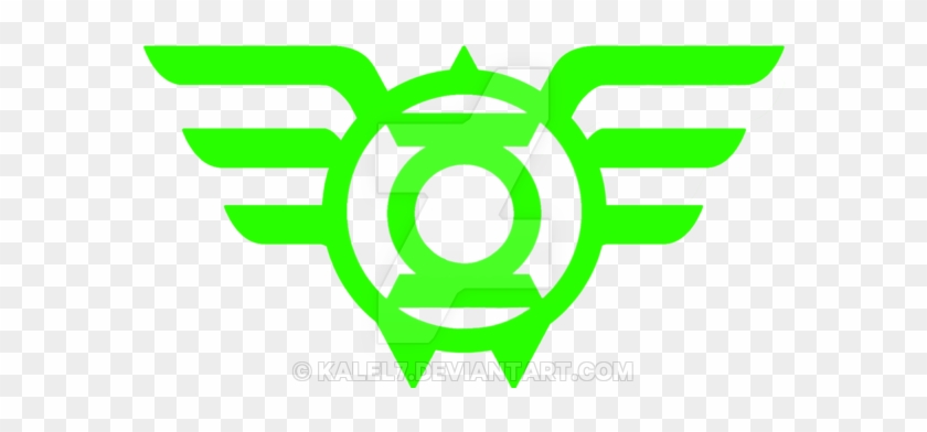 Green Lantern Wonder Woman Logo Test 1 By Kalel7 - Super Hero Logos Png #371452