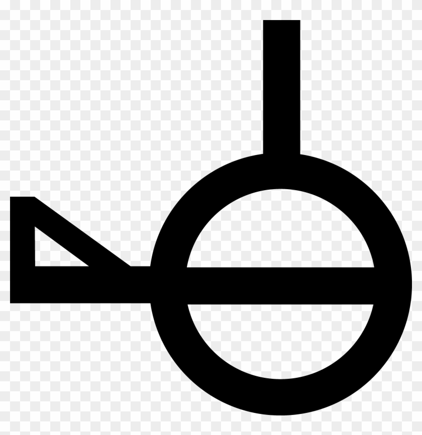Demiagender Demi Third Gender Symbol By Pride Flags - Third Gender Symbol #371861