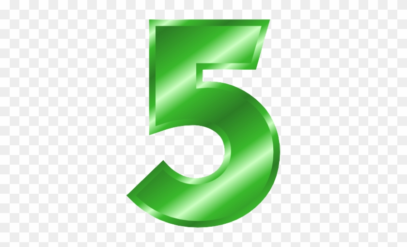 Number 5 Png - Number 5 With No Background #372124