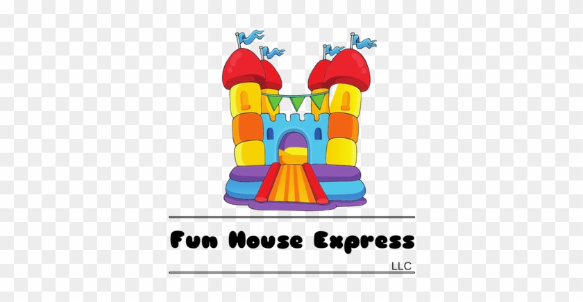 Pin Bounce House Clipart - Bouncy Castle Cartoon #372202