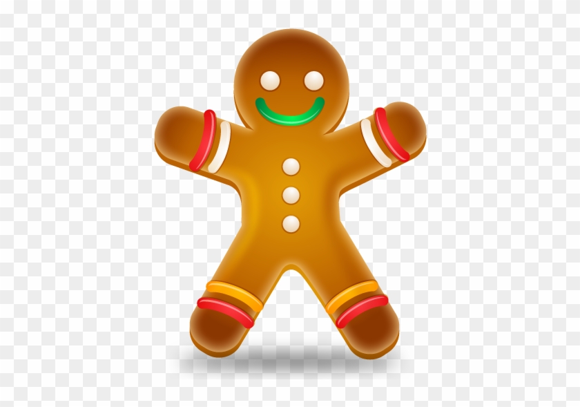 Gingerbread Cookies Icon - Christmas Candy Png Transparent #372266