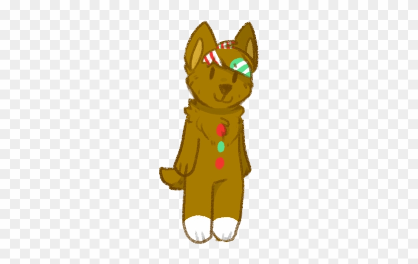 Gingerbread Cat By Catdoq - Cartoon #372289